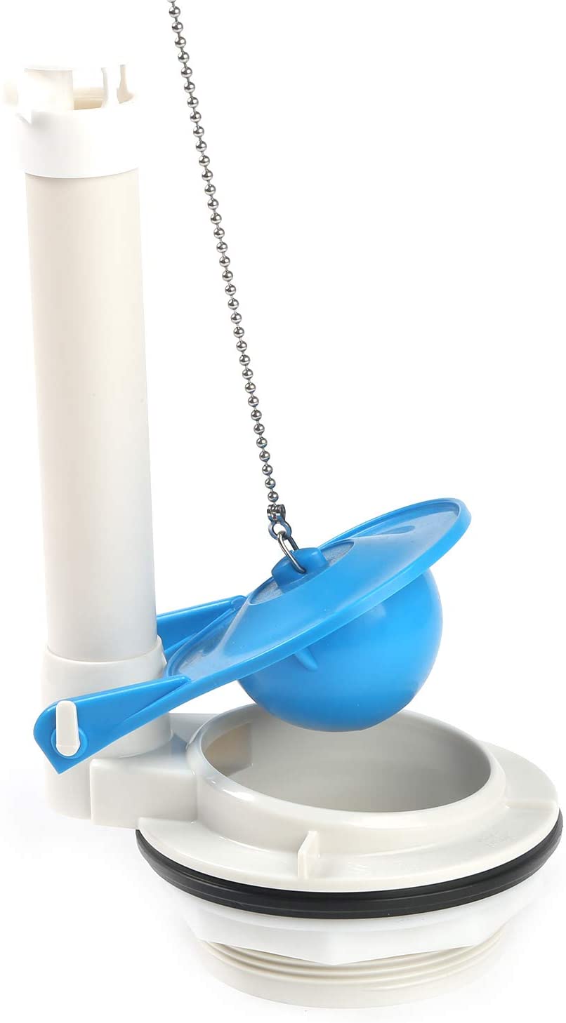 Hibbent 浮球活栓与挡板 Hibbent 2 Pack Toilet Flapper Replacement Compatible with Lowes AquaSouce Original 3" Flapper 1.28 GPF Toilets