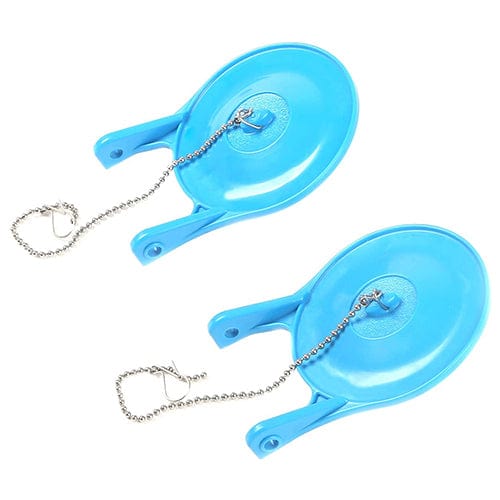 klowes toilet plug iFealClear 2 Pack 3 Inch Flapper Replacement Compatible with Gerber 99-788 and Lowes AquaSouce (98923, 312795, 352027, 395280, 12293), Water Conserve Long Lasting Rubber Toilet Flapper, Blue Hibbent 2 Pack Toilet Flapper