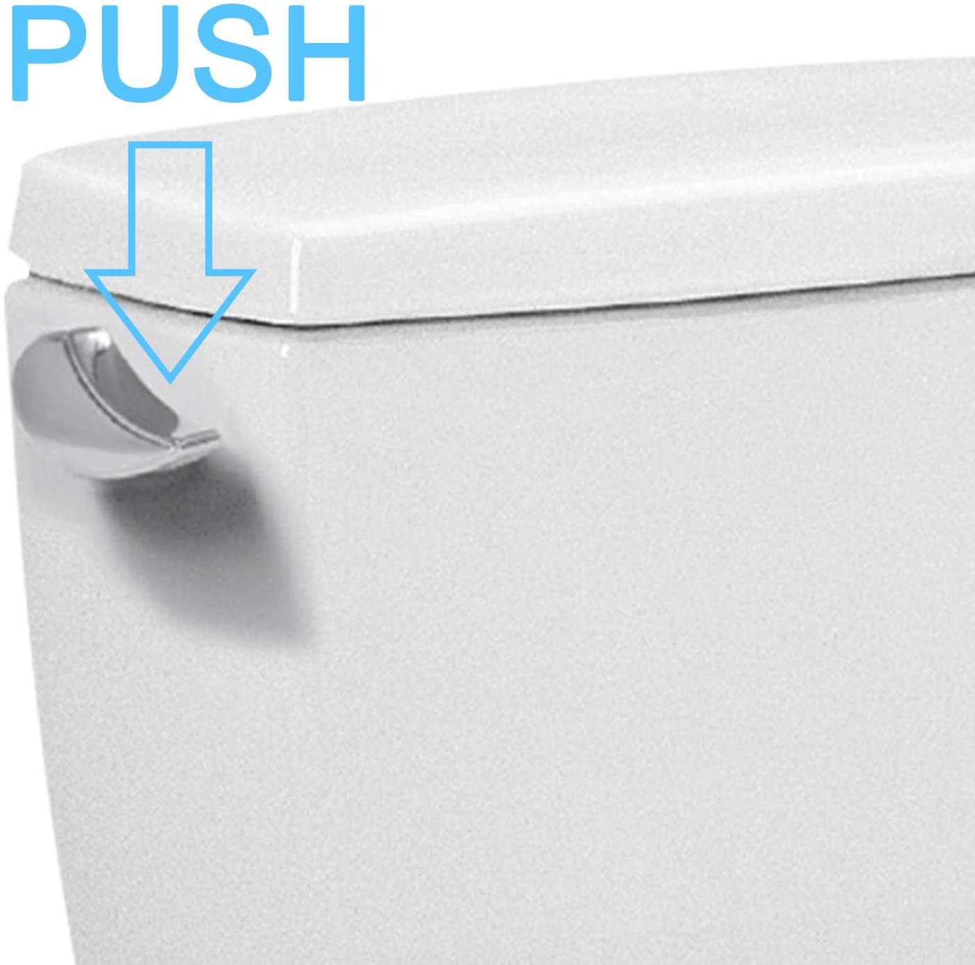 Hibbent 马桶水箱开关/扳手 Hibbent Flush Tank Lever Compatible with TOTO THU068#CP Trip Lever for St743S - Polished Chrome