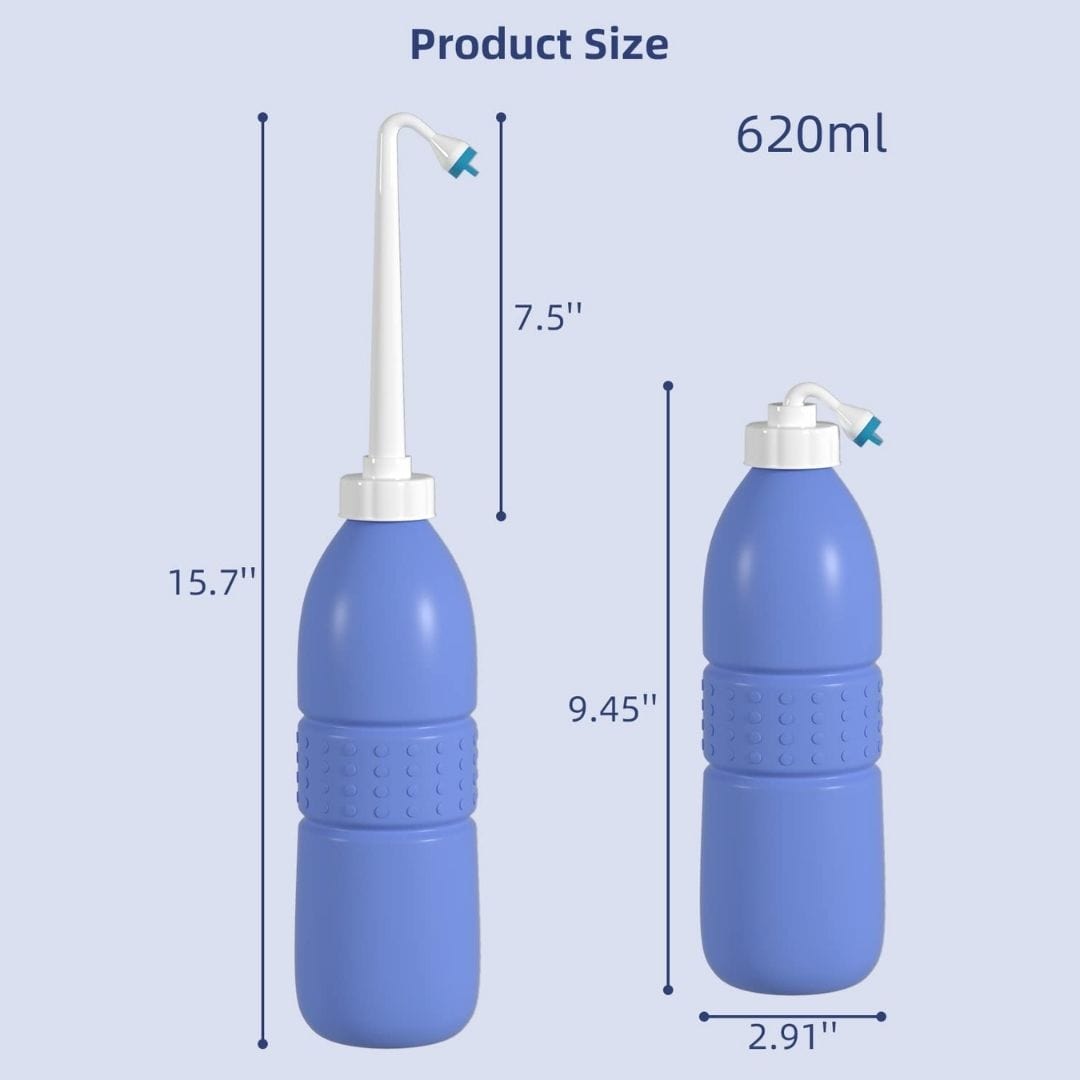 Hibbent Bidets Hibbent Portable Bidet Sprayer & Travel Bidet with HandHeld Bidet Bottle for Personal Cleansing
