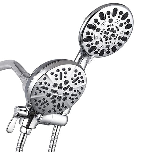Hibbent Shower Head Hibbent Shower Head with Hose 7-spray High Pressure Handheld Shower Head 3-way Water Diverter