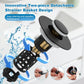 Hibbent Drains Hibbent Universal Bathroom Sink Drain Strainer, Upgraded 3 in 1 Pop Up Stopper, Removable Stainless Steel Filter Basket, Brass Bullet Core, Hair Catcher Sink Plug for 1.1''~2.36'' Hole Hibbent Universal Bathroom Sink Drain Strainer, Upgraded 3 in 1 Pop Up Stopper, Removable Stainless Steel Filter Basket, Brass Bullet Core, Hair Catcher Sink Plug for 1.1''~2.36'' Hole