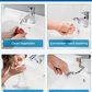 Hibbent Faucet Accessories Hibbent 1080° Swivel Faucet Extender, Metal Rotatable Sink Faucet Aerator with Brass Extension, Dual Function 2 Modes Kitchen & Bathroom Sink Sprayer, Faucet Attachment for Gargle/Eye/Face Washing