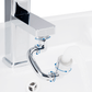 Hibbent Faucet Accessories Hibbent 1080° Swivel Faucet Extender, Metal Rotatable Sink Faucet Aerator with Brass Extension, Dual Function 2 Modes Kitchen & Bathroom Sink Sprayer, Faucet Attachment for Gargle/Eye/Face Washing