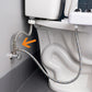 Hibbent Hibbent Bidet T Adapter, Metal T Valve for Bidet(3/8” x 3/8” x 3/8”), 3 Way Tee Connector Bidet Attachment for Toilet