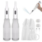 Hibbent Shop Bidets Hibbent 2 Pack Portable Bidet for Travel, High Pressure Electric Handheld Bidet Sprayer, 350-550ML Expandable Bottle for Personal Hygiene, USB-C Rechargeable for Women & Men, Pure White Hibbent 2 Pack Portable Bidet for Travel, High Pressure Electric Handheld Bidet Sprayer, 350-550ML Expandable Bottle for Personal Hygiene, USB-C Rechargeable for Women & Men, Pure White