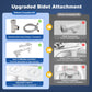 Hibbent Shop Bidets Hibbent Ultra-Slim Bidet Attachment for Toilet, Non-Electric Self Cleaning Bidet Toilet Seat, Adjustable Fresh Cold Water Pressure Bidet Sprayer, Retractable Dual Nozzles for Rear & Feminine Wash Hibbent Ultra-Slim Bidet Attachment for Toilet, Non-Electric Self Cleaning Bidet Toilet Seat, Adjustable Fresh Cold Water Pressure Bidet Sprayer, Retractable Dual Nozzles for Rear & Feminine Wash