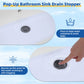 Hibbent Shop Drains Hibbent 2 Pack Metal Bathroom Sink Drain Stopper, Pop Up Drain Strainer for Lavatory Vanity Vessel Sink with Overflow & Without Overflow, Anti-Clogging Stainless Steel Basket, Oil-Rubbed Bronze Hibbent 2 Pack Metal Bathroom Sink Drain Stopper, Pop Up Drain Strainer for Lavatory Vanity Vessel Sink with Overflow & Without Overflow, Anti-Clogging Stainless Steel Basket, Oil-Rubbed Bronze