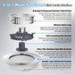 Hibbent Shop Drains Hibbent 2 Pack Metal Kitchen Sink Drain Strainer and Stopper, Transparent Upgraded Universal 3 in 1 Pop Up Design, Detachable Larger Anti-Clog Basket, 3-Layer Seal Plug for Standard 3-1/2" Drain Hibbent 2 Pack Metal Kitchen Sink Drain Strainer and Stopper, Transparent Upgraded Universal 3 in 1 Pop Up Design, Detachable Larger Anti-Clog Basket, 3-Layer Seal Plug for Standard 3-1/2" Drain