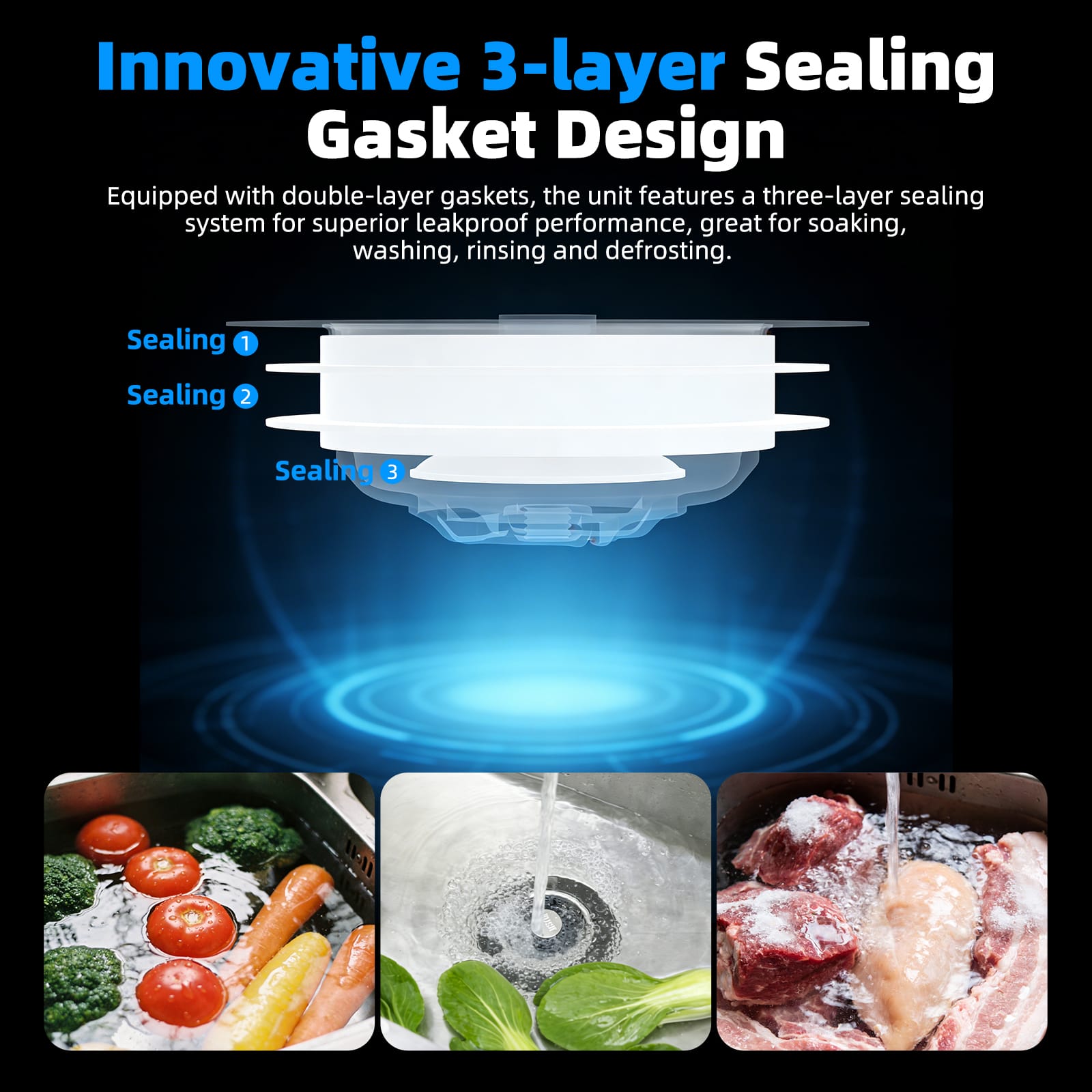 Hibbent Shop Drains Hibbent Upgraded 2 Pack 3 in 1 Kitchen Sink Drain Strainer, Stainless Steel Pop Up Sink Stopper, Larger Anti-Clogging Basket, 3-Layer Seal, Detachable Plug for US Standard 3-1/2" Drain, Matte Black Hibbent Upgraded 2 Pack 3 in 1 Kitchen Sink Drain Strainer, Stainless Steel Pop Up Sink Stopper, Larger Anti-Clogging Basket, 3-Layer Seal, Detachable Plug for US Standard 3-1/2" Drain, Matte Black