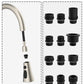 Hibbent Shop Faucet Accessories 3-Function Pull Down Kitchen Faucet Head Replacement with 12 Adapters, NSF/ANSI/CAN 61 & CUPC Certified Sink Spray Nozzle, Compatible with Moen, Delta, Kohler Faucets, Brushed Nickel 3-Function Pull Down Kitchen Faucet Head Replacement with 12 Adapters, NSF/ANSI/CAN 61 & CUPC Certified Sink Spray Nozzle, Compatible with Moen, Delta, Kohler Faucets, Brushed Nickel