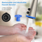 Hibbent Shop Faucet Accessories Hibbent Pull Down Faucet Head Replacement, 4-Function Kitchen Sink Spray Nozzle Replacement with 15 Adapters, Compatible with Moen, American Standard, Delta, Kohler Faucets, Brushed Nickel Hibbent Pull Down Faucet Head Replacement, 4-Function Kitchen Sink Spray Nozzle Replacement with 15 Adapters, Compatible with Moen, American Standard, Delta, Kohler Faucets, Brushed Nickel