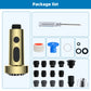 Hibbent Shop Faucet Accessories Hibbent Pull Down Kitchen Faucet Head Replacement, 3 Function Sink Faucet Sprayer Head Nozzle with 15 Adapters, Compatible with Moen, Delta, Kohler Faucets, Polished Brass Hibbent Pull Down Kitchen Faucet Head Replacement, 3 Function Sink Faucet Sprayer Head Nozzle with 15 Adapters, Compatible with Moen, Delta, Kohler Faucets, Polished Brass