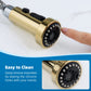 Hibbent Shop Faucet Accessories Hibbent Pull Down Kitchen Faucet Head Replacement, 3 Function Sink Faucet Sprayer Head Nozzle with 15 Adapters, Compatible with Moen, Delta, Kohler Faucets, Polished Brass Hibbent Pull Down Kitchen Faucet Head Replacement, 3 Function Sink Faucet Sprayer Head Nozzle with 15 Adapters, Compatible with Moen, Delta, Kohler Faucets, Polished Brass