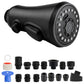Hibbent Shop Faucet Accessories Hibbent Pull Down Spray Head for Kitchen Faucet, NSF/ANSI/CAN 61 & CUPC Certified 3-Function Spray Nozzle, 15 Adapters, Sink Faucet Head Replacement Compatible with Moen, Delta, Kohler, Matte Black Hibbent Pull Down Spray Head for Kitchen Faucet, NSF/ANSI/CAN 61 & CUPC Certified 3-Function Spray Nozzle, 15 Adapters, Sink Faucet Head Replacement Compatible with Moen, Delta, Kohler, Matte Black