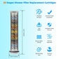 Hibbent Shop Hibbent 2 Pack Replacement Shower Filters for Handheld Shower Head, 20 Stage Showerhead Filter for Hard Water, High Output Shower Filter to Remove Chlorine and Fluoride, Reduces Dry Itchy Skin Hibbent 2 Pack Replacement Shower Filters for Handheld Shower Head, 20 Stage Showerhead Filter for Hard Water, High Output Shower Filter to Remove Chlorine and Fluoride, Reduces Dry Itchy Skin