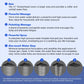 Hibbent Shop Hibbent 5-spray Filtered Rainfall Shower Head Combo, High Pressure 13'' Showerhead with 10 Spray Modes Handheld, All Metal 3 way Diverter Shower Arm, 71'' Hose and Holder, Matte Black Hibbent 5-spray Filtered Rainfall Shower Head Combo, High Pressure 13'' Showerhead with 10 Spray Modes Handheld, All Metal 3 way Diverter Shower Arm, 71'' Hose and Holder, Matte Black