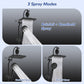 Hibbent Shop Hibbent 5-spray Filtered Rainfall Shower Head Combo, High Pressure 13'' Showerhead with 10 Spray Modes Handheld, All Metal 3 way Diverter Shower Arm, 71'' Hose and Holder, Matte Black Hibbent 5-spray Filtered Rainfall Shower Head Combo, High Pressure 13'' Showerhead with 10 Spray Modes Handheld, All Metal 3 way Diverter Shower Arm, 71'' Hose and Holder, Matte Black