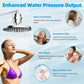 Hibbent Shop Hibbent Shower Filter for Hard Water, High Output Shower Head Filter to Remove Chlorine and Fluoride, 20 Stage Showerhead Filter with Vitamin C