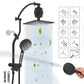 Hibbent Shop Shower Heads Hibbent 10'' All Metal Showerhead Combo & 10 Mode Filtered Handheld | High Pressure Stainless Steel Showerhead, 4-way Diverter, Heightened All Metal Extension Arm, 71'' Hose & Holder, Easy Reach Hibbent 10'' All Metal Showerhead Combo & 10 Mode Filtered Handheld | High Pressure Stainless Steel Showerhead, 4-way Diverter, Heightened All Metal Extension Arm, 71'' Hose & Holder, Easy Reach