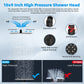 Hibbent Shop Shower Heads Hibbent 10" Dual Filtered Shower Head, 10-spray Handheld All Metal High Pressure Rainfall Shower Head Combo with Filter, 16" Extension Arm, 3-way Diverter, 71" Hose & Shower Holder Oil-Rubbed Bronze Hibbent 10" Dual Filtered Shower Head, 10-spray Handheld All Metal High Pressure Rainfall Shower Head Combo with Filter, 16" Extension Arm, 3-way Diverter, 71" Hose & Shower Holder Oil-Rubbed Bronze