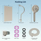 Hibbent Shop Shower Heads Hibbent 12'' All Metal Shower Head, High Pressure Rainfall Shower Head/Handheld Showerhead Combo/ 12'' Adjustable Curved Shower Extension Arm, 10-Spray, 71'' Adhesive Showerhead Holder, Brushed Nickel Hibbent 12'' All Metal Shower Head, High Pressure Rainfall Shower Head/Handheld Showerhead Combo/ 12'' Adjustable Curved Shower Extension Arm, 10-Spray, 71'' Adhesive Showerhead Holder, Brushed Nickel