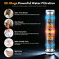 Hibbent Shop Shower Heads Hibbent 13'' Rain Showerhead Combo, 10 Mode Filtered Handheld Spray | High Pressure 5-Spray Showerhead, 4-way Diverter, Upgraded Heightened All Metal Extension Arm, 71'' Hose & Holder, Easy Reach Hibbent 13'' Rain Showerhead Combo, 10 Mode Filtered Handheld Spray | High Pressure 5-Spray Showerhead, 4-way Diverter, Upgraded Heightened All Metal Extension Arm, 71'' Hose & Holder, Easy Reach