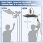 Hibbent Shop Shower Heads Hibbent 5-spray Filtered Rainfall Shower Head Combo, High Pressure 13'' Showerhead with Stainless Steel 4 Spray Modes Handheld, All Metal 4-way Diverter Arm, 71'' Hose & Holder, Brushed Nickel Hibbent 5-spray Filtered Rainfall Shower Head Combo, High Pressure 13'' Showerhead with Stainless Steel 4 Spray Modes Handheld, All Metal 4-way Diverter Arm, 71'' Hose & Holder, Brushed Nickel