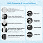 Hibbent Shop Shower Heads Hibbent All Metal CUPC Certified 10'' Rainfall Shower Head, Dual Shower Head Combo, High Pressure Handheld 4 Sprays Shower Wand, 16'' Adjustable Extension Arm, 71'' Hose, Shower Holder, Chrome Hibbent All Metal CUPC Certified 10'' Rainfall Shower Head, Dual Shower Head Combo, High Pressure Handheld 4 Sprays Shower Wand, 16'' Adjustable Extension Arm, 71'' Hose, Shower Holder, Chrome