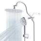 Hibbent Shop Shower Heads Hibbent All Metal CUPC Certified Shower Head, 10'' High Pressure Rainfall Shower Head, Handheld Showerhead Combo with 12'' Adjustable Extension Arm, 10-Spray, 71'' Shower Hose, Shower Holder, Chrome Hibbent All Metal CUPC Certified Shower Head, 10'' High Pressure Rainfall Shower Head, Handheld Showerhead Combo with 12'' Adjustable Extension Arm, 10-Spray, 71'' Shower Hose, Shower Holder, Chrome