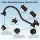 Hibbent Shop Shower Heads Hibbent All Metal High Pressure Rainfall 10'' Shower Head, CUPC Certified Handheld Showerhead Combo, 12'' Adjustable Shower Extension Arm, 10-Spray, 71'' Hose, Adhesive Showerhead Holder, Matte Black Hibbent All Metal High Pressure Rainfall 10'' Shower Head, CUPC Certified Handheld Showerhead Combo, 12'' Adjustable Shower Extension Arm, 10-Spray, 71'' Hose, Adhesive Showerhead Holder, Matte Black