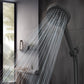 Hibbent Shop Shower Heads Hibbent High Pressure 10-mode Shower Head, Filtered Handheld Showerhead with Adjustable Brass Joint Holder, 71" Metal Hose, Improve Skin & Hair, Built-in Power Wash to Clean Tub & Pets, Black Hibbent High Pressure 10-mode Shower Head, Filtered Handheld Showerhead with Adjustable Brass Joint Holder, 71" Metal Hose, Improve Skin & Hair, Built-in Power Wash to Clean Tub & Pets, Black