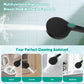 Hibbent Shop Shower Heads Hibbent High Pressure 10-mode Shower Head, Filtered Handheld Showerhead with Adjustable Brass Joint Holder, 71" Metal Hose, Improve Skin & Hair, Built-in Power Wash to Clean Tub & Pets, Black Hibbent High Pressure 10-mode Shower Head, Filtered Handheld Showerhead with Adjustable Brass Joint Holder, 71" Metal Hose, Improve Skin & Hair, Built-in Power Wash to Clean Tub & Pets, Black