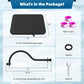 Hibbent Shop Shower Heads Hibbent Rain Shower Head, 13'' High Pressure Rainfall 5 Spray Mode Showerhead with 12" Shower Head Extension Arm, Solid Brass Adjustable Shower Arm Extender, Waterfall fixed Showerheads, Matte Black Hibbent Rain Shower Head, 13'' High Pressure Rainfall 5 Spray Mode Showerhead with 12" Shower Head Extension Arm, Solid Brass Adjustable Shower Arm Extender, Waterfall fixed Showerheads, Matte Black