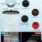 Hibbent Shop Shower Heads Hibbent Self-cleaning Shower Head, 10'' High Pressure Rainfall Shower Head, Showerhead Combo/Handheld Shower Head, 12'' Adjustable Curved Shower Extension Arm, 71'' Hose, 2 Shower Holders, Matte Black Hibbent Self-cleaning Shower Head, 10'' High Pressure Rainfall Shower Head, Showerhead Combo/Handheld Shower Head, 12'' Adjustable Curved Shower Extension Arm, 71'' Hose, 2 Shower Holders, Matte Black