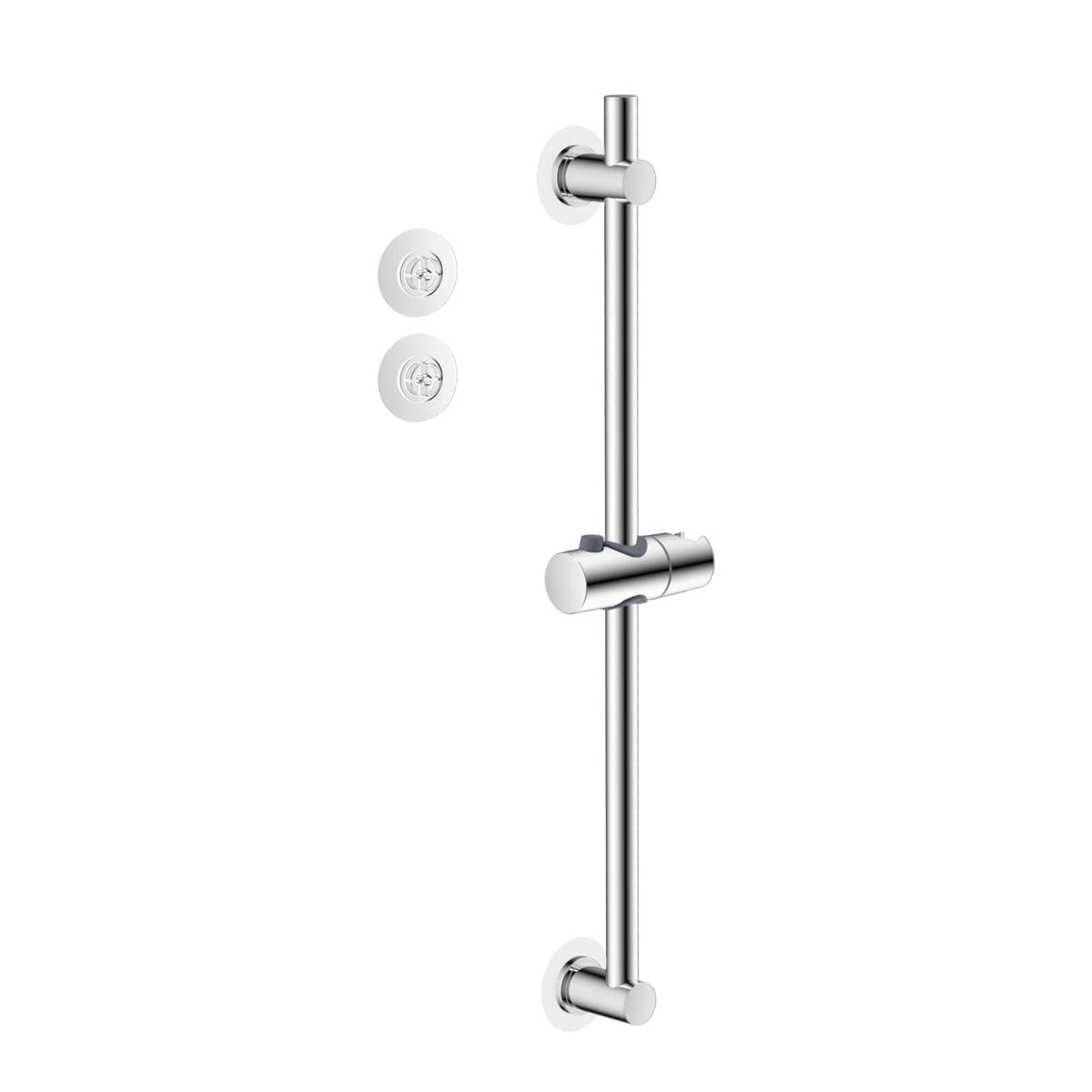 Hibbent Shop Shower Parts Hibbent 28-Inch Stainless Steel Shower Slide Bar with Adjustable Shower Holder, Universal Shower Head Slide Bar for Bathroom, Adhesive Pads, Height & Angle Adjustment Showerhead Holder Hibbent 28-Inch Stainless Steel Shower Slide Bar with Adjustable Shower Holder, Universal Shower Head Slide Bar for Bathroom, Adhesive Pads, Height & Angle Adjustment Showerhead Holder