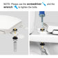 Hibbent Shop Toilet & Bidet Accessories Hibbent 2 PCS Universal Toilet Seat Bolts Kit, Heavy Duty Solid Brass Toilet Bolts with Extra Long Stainless Steel Downlock Nuts Rubber Washers Gaskets, Easy to Install - Bathroom Toilet Repair Screw Hibbent 2 PCS Universal Toilet Seat Bolts Kit, Heavy Duty Solid Brass Toilet Bolts with Extra Long Stainless Steel Downlock Nuts Rubber Washers Gaskets, Easy to Install - Bathroom Toilet Repair Screw