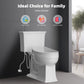 Hibbent Shop Toilet Seats Hibbent Round Bidet Toilet Seat with Slow Close, Non-Electric Bidet Attachment for Toilet Seat with Dual Nozzle, Bidet Sprayer with Adjustable Self-Cleaning Nozzles, Brass T Adapter Hibbent Round Bidet Toilet Seat with Slow Close, Non-Electric Bidet Attachment for Toilet Seat with Dual Nozzle, Bidet Sprayer with Adjustable Self-Cleaning Nozzles, Brass T Adapter