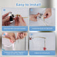 Hibbent Shop Toilet Tank Levers Hibbent 2 Pack Toilet Handle Replacement Compatible with TOTOTHU004-CP Trip Lvr for ST701, CST854, Side Mount Toilet Flush Handle, Tank Flush Lever, Chrome Hibbent 2 Pack Toilet Handle Replacement Compatible with TOTOTHU004-CP Trip Lvr for ST701, CST854, Side Mount Toilet Flush Handle, Tank Flush Lever, Chrome