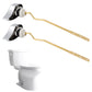 Hibbent Shop Toilet Tank Levers Hibbent 2 Pack Toilet Handle Replacement Compatible with TOTOTHU004-CP Trip Lvr for ST701, CST854, Side Mount Toilet Flush Handle, Tank Flush Lever, Chrome Hibbent 2 Pack Toilet Handle Replacement Compatible with TOTOTHU004-CP Trip Lvr for ST701, CST854, Side Mount Toilet Flush Handle, Tank Flush Lever, Chrome