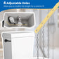 Hibbent Shop Toilet Tank Levers Hibbent Universal Metal Side Mount Toilet Handle with Stainless Steel Flapper Chains, Brass Toilet Flush Lever Replacement Kit with 4 Adjustable Holes for Most Side-Mount Toilets, Matte Black Hibbent Universal Metal Side Mount Toilet Handle with Stainless Steel Flapper Chains, Brass Toilet Flush Lever Replacement Kit with 4 Adjustable Holes for Most Side-Mount Toilets, Matte Black
