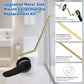Hibbent Shop Toilet Tank Levers Hibbent Universal Metal Side Mount Toilet Handle with Stainless Steel Flapper Chains, Brass Toilet Flush Lever Replacement Kit with 4 Adjustable Holes for Most Side-Mount Toilets, Matte Black Hibbent Universal Metal Side Mount Toilet Handle with Stainless Steel Flapper Chains, Brass Toilet Flush Lever Replacement Kit with 4 Adjustable Holes for Most Side-Mount Toilets, Matte Black