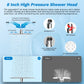 Hibbent Shower Heads Hibbent cUPC Certified All Metal 8" Rainfall Showerhead Combo, High Pressure Shower Head with 10-Spray Mode Handheld, Innovative 4-way Diverter with Pause Mode, 71'' Shower Hose and Holder Hibbent cUPC Certified All Metal 8" Rainfall Showerhead Combo, High Pressure Shower Head with 10-Spray Mode Handheld, Innovative 4-way Diverter with Pause Mode, 71'' Shower Hose and Holder