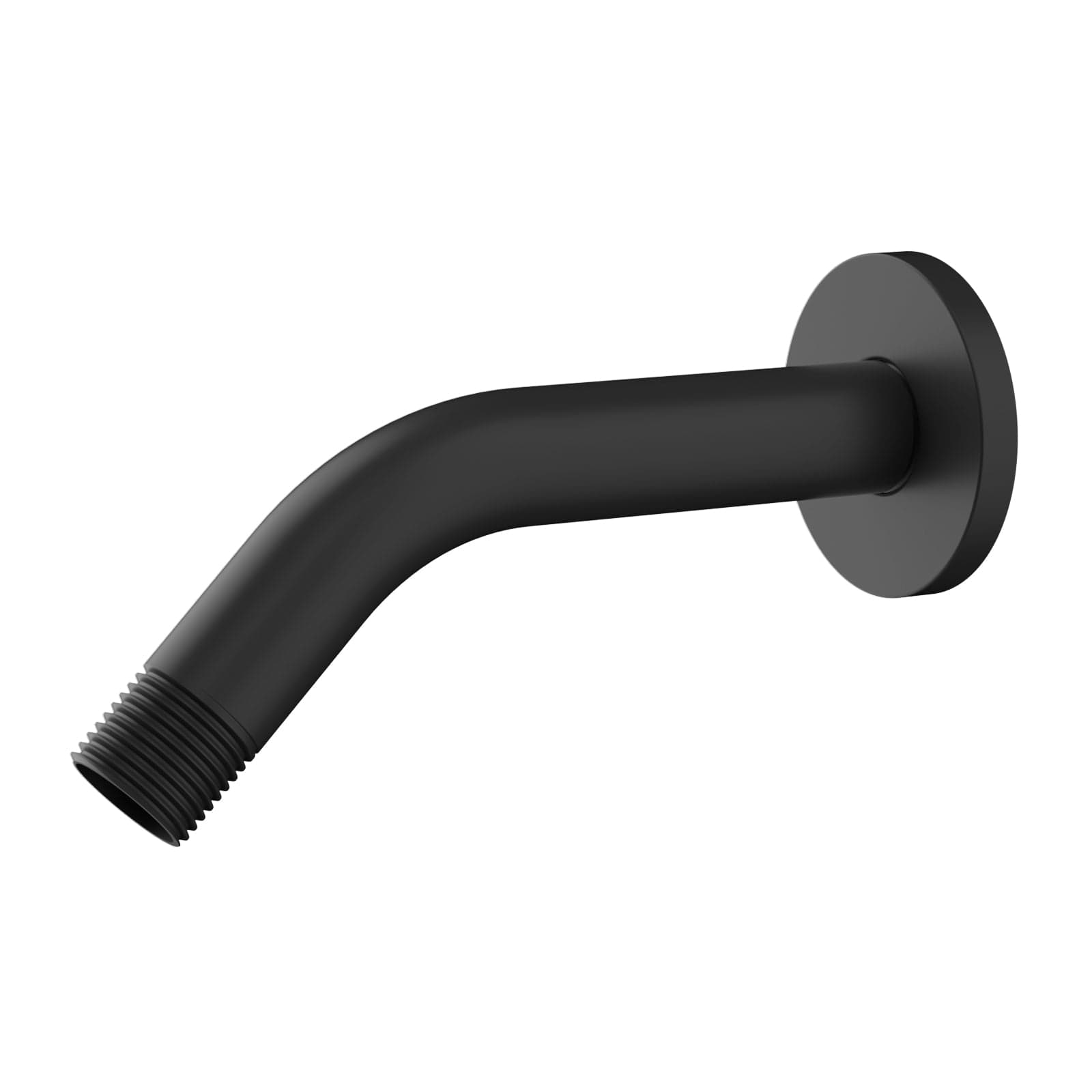 Hibbent Shower Parts Hibbent 6 Inch All Metal Shower Arm with Flange, Solid Brass Shower Head Extension, Pipe Arm Extender, Wall-Mounted Shower Water Outlet Tube with Teflon Tape for Fixed Bathroom Shower Head Hibbent 6 Inch All Metal Shower Arm with Flange, Solid Brass Shower Head Extension, Pipe Arm Extender, Wall-Mounted Shower Water Outlet Tube with Teflon Tape for Fixed Bathroom Shower Head