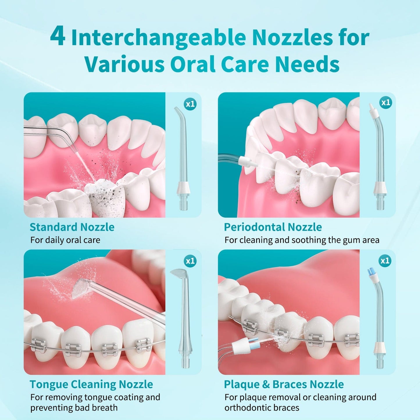 Hibbent Shower Parts Hibbent Portable Cordless Water Flosser, Mini Oral Irrigator with 3 Modes & 4 Jet Tips, IPX7 Waterproof Rechargeable Travel Electric Dental Flosser for Braces Care, Sensitive Teeth, Orthodontic Hibbent Portable Cordless Water Flosser, Mini Oral Irrigator with 3 Modes & 4 Jet Tips, IPX7 Waterproof Rechargeable Travel Electric Dental Flosser for Braces Care, Sensitive Teeth, Orthodontic