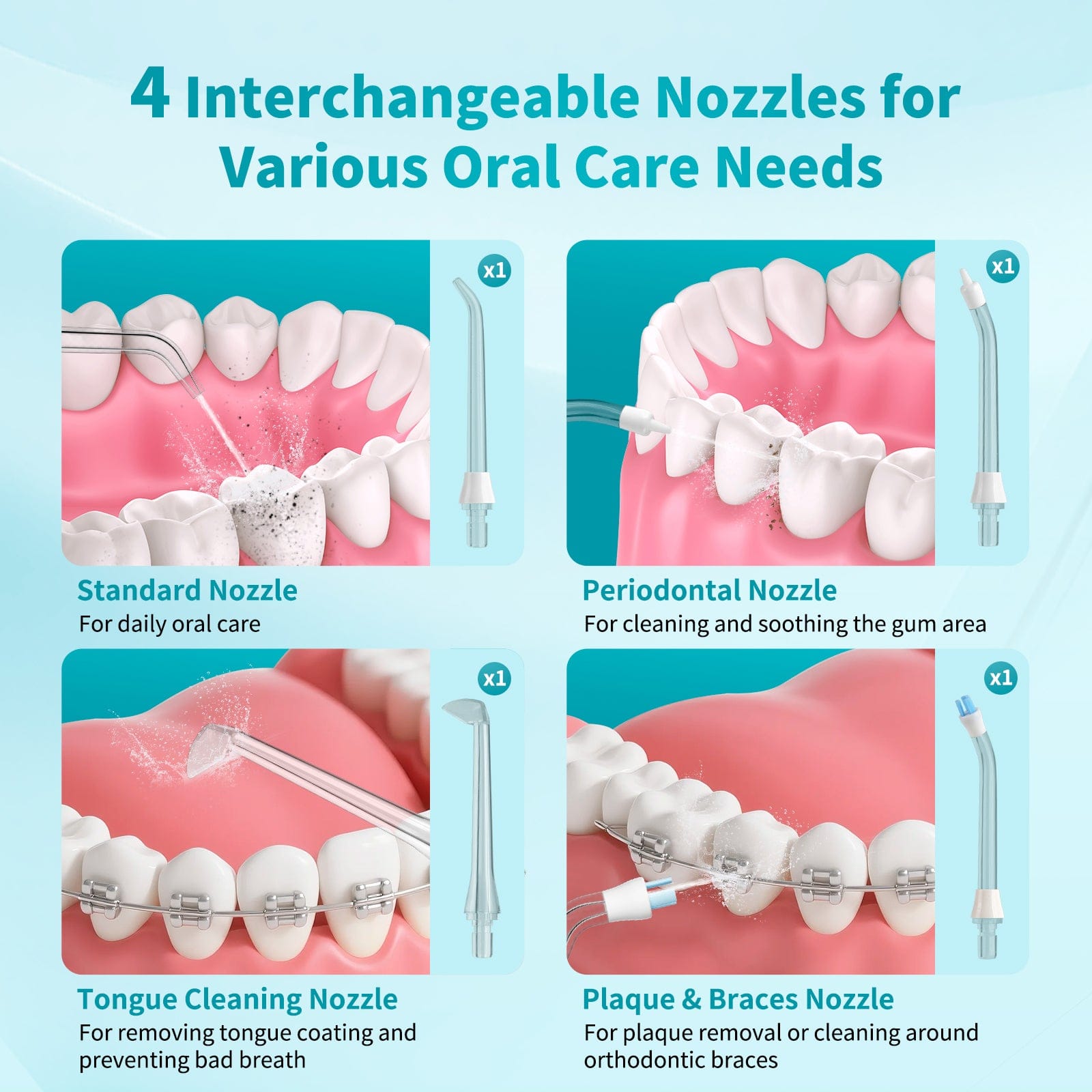 Hibbent Shower Parts Hibbent Portable Cordless Water Flosser, Mini Oral Irrigator with 3 Modes & 4 Jet Tips, IPX7 Waterproof Rechargeable Travel Electric Dental Flosser for Braces Care, Sensitive Teeth, Orthodontic Hibbent Portable Cordless Water Flosser, Mini Oral Irrigator with 3 Modes & 4 Jet Tips, IPX7 Waterproof Rechargeable Travel Electric Dental Flosser for Braces Care, Sensitive Teeth, Orthodontic