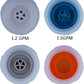 Hibbent 龙头配件 3Pcs Female Thread Kitchen Faucet Aerator 15/16-Inch 22mm & 1.2, 1.5, 1.8, 2.5 GPM Flow Restrictor Replacement Parts