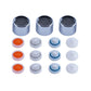 Hibbent 龙头配件 3Pcs Female Thread Kitchen Faucet Aerator 15/16-Inch 22mm & 1.2, 1.5, 1.8, 2.5 GPM Flow Restrictor Replacement Parts