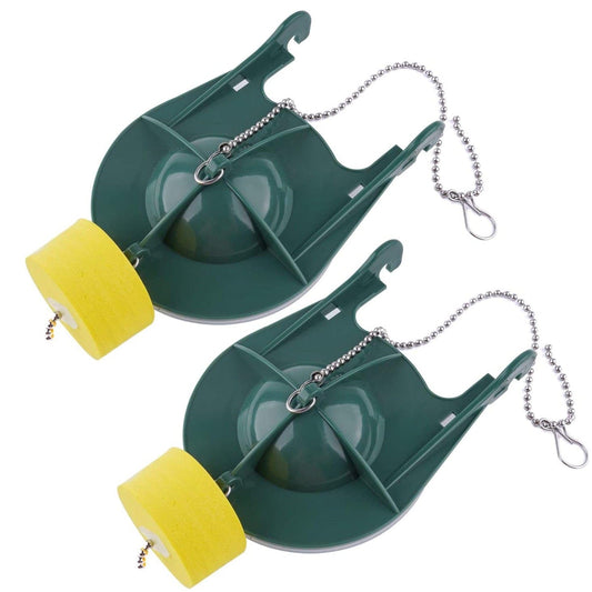 Hibbent 浮球活栓与挡板 Hibbent 2 Pack Toilet Flapper Replacement 3-Inch Compatible with American Standard 7381043-400.0070A