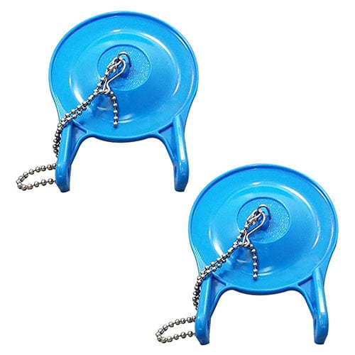 Hibbent 浮球活栓与挡板 Hibbent 2 Pack Toilet Flapper Replacement, Compatible with Gerber 99-788, 3 Inch Flapper Replacement Water Saving - Blue